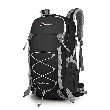 MOUNTAINTOP Unisex Rucksack 40L, 55 x 35 x 25 cm