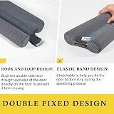 fowong Under Door Draught Excluder 88cm Double Side Grey Bottom Seal Noise Dust view 4
