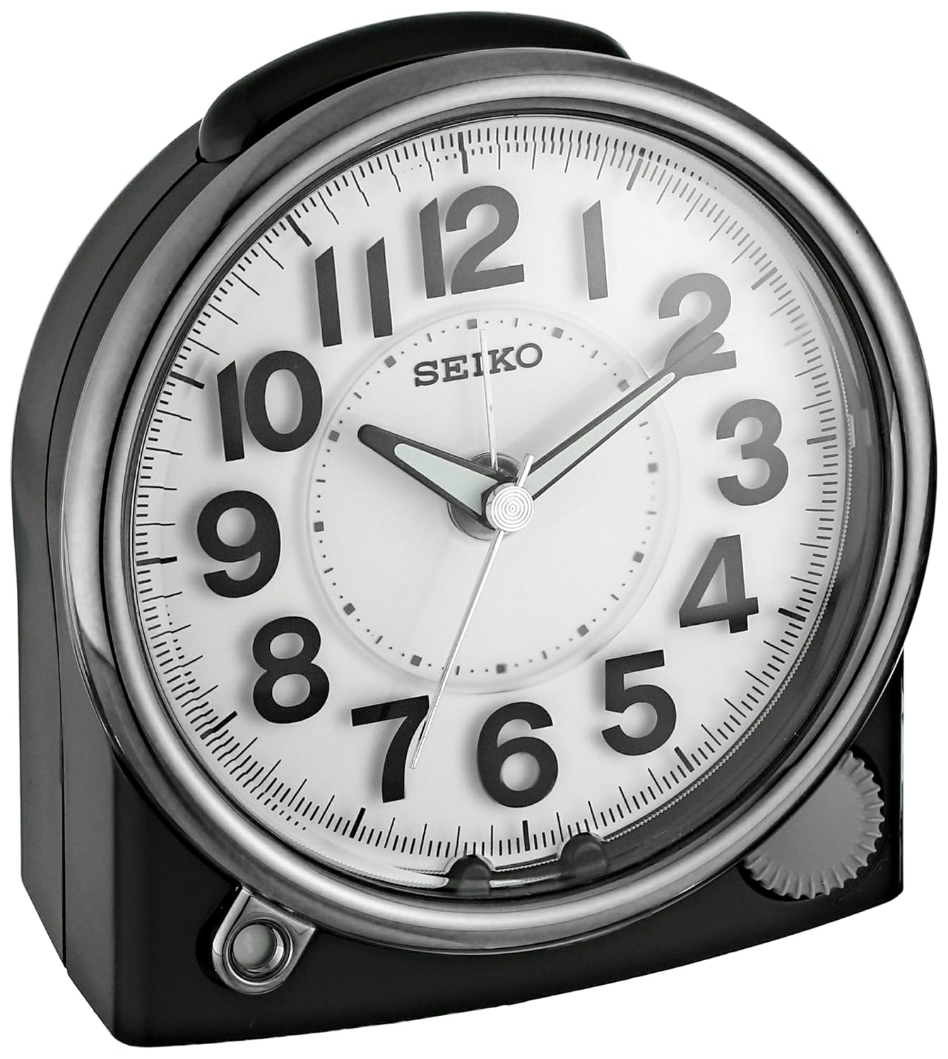 Seiko 'Bedside' Plastic Alarm Clock, ColorBlack (Model QHE143JLH) eBay