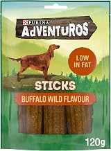 Buffalo Sticks Dog Treats 120g Pack of 6