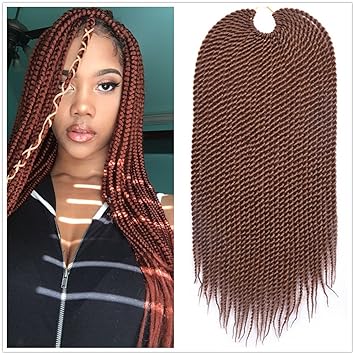 Amazon Com 22inch Senegalese Twist Crochet Braids 30stands Pack