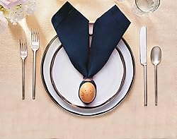 Ruvanti Premium Linen Napkins Set of 6-20x20