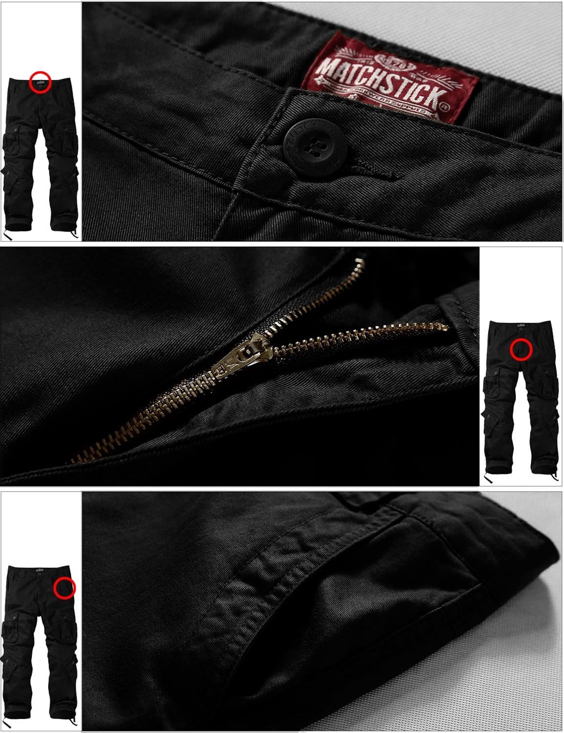 Match Men's Wild Cargo Pants at  Men’s Clothing store