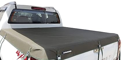 Armoro Waterproof Canvas Tonneau Cover For Isuzu D Max V Cross Olive Amazon In Car Motorbike