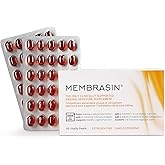 Membrasin Vitality Pearls, Feminine Moisturizer Oral Supplement for Dryness, Estrogen-Free Daily Supplement to Help Maintain 