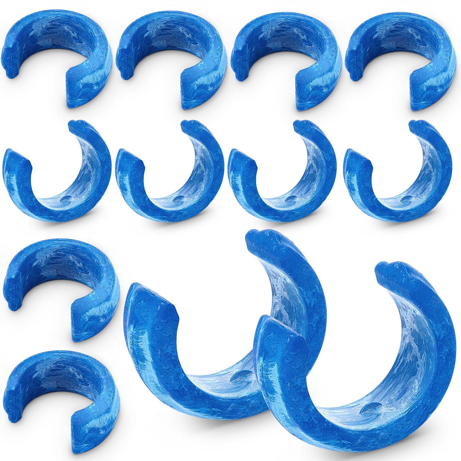 Photo 1 of Mudder Pool Hose Weight Replacement Universal Pool Cleaner Hose Weight Compatible with Baracuda W83247, X70105 Pentair Kreepy Krauly K12054 K12454 (12 Pcs)