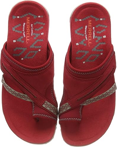 merrell air cushion memory foam sandals