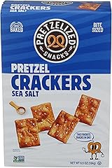 Pretzelized, Sea Salt Pretzel Crackers, 6.5 Ounce