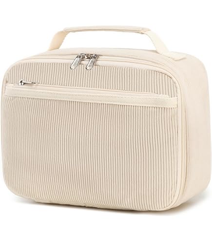 Lot De 2 Sacs à Déjeuner Pour Femme, Jolie Boîte à Déjeuner Isotherme En Velours Côtelé, étanche, Réutilisable, Esthétique, De Grande Capacité Avec