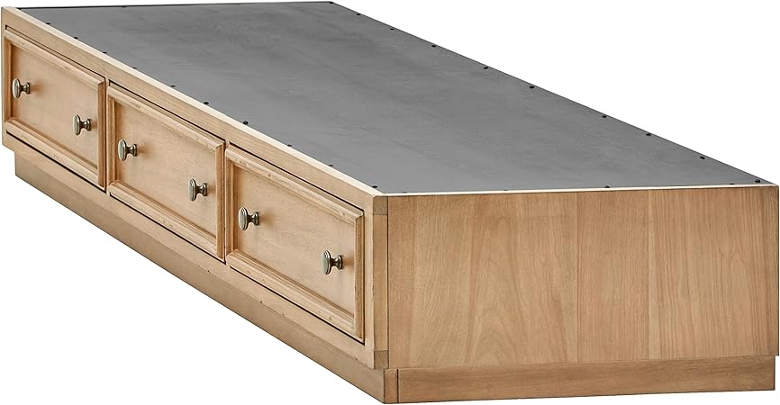 Amazon Com Stone Beam Chase Casual Wood Underbed Storage 80