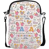POFULL Paraprofessional Gift Paraprofessional Appreciation Gift Paraprofessional Dream Team Crossbody Bag Para Teacher Gift