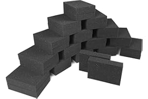 Joewuzun Foam Card Dividers - 40 PCS Card Dividers for Storage Boxes Multifunction Foam Dividers for Trading Cards Shock Absorbing Foam Block for Sport Playing Game Card Packing Cases and Crafts