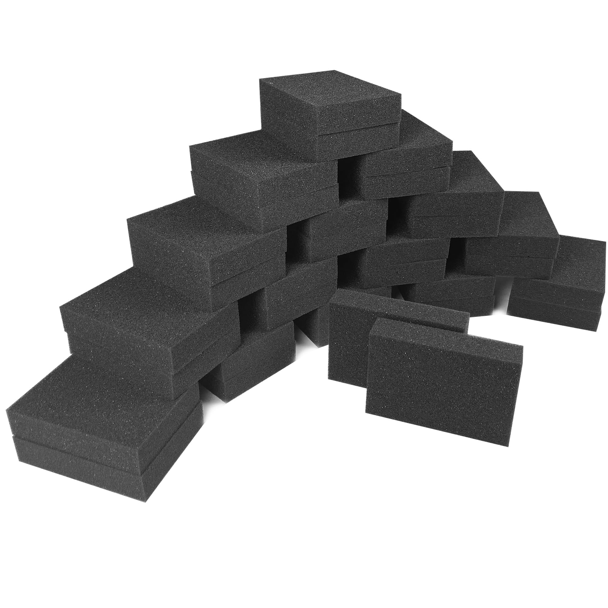 Photo 1 of Joewuzun Foam Card Dividers - 24 PCS Multifunction Foam Dividers for Trading Cards Shock Absorbing Foam Block for Sport Playing Game Card Packing Cases and Crafts