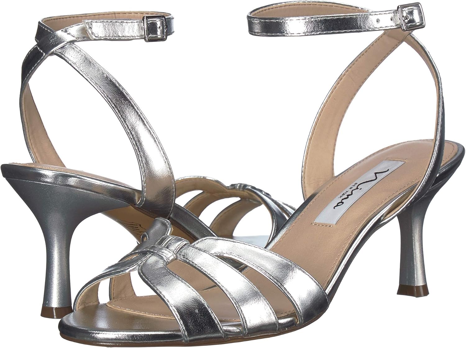 silver heels amazon