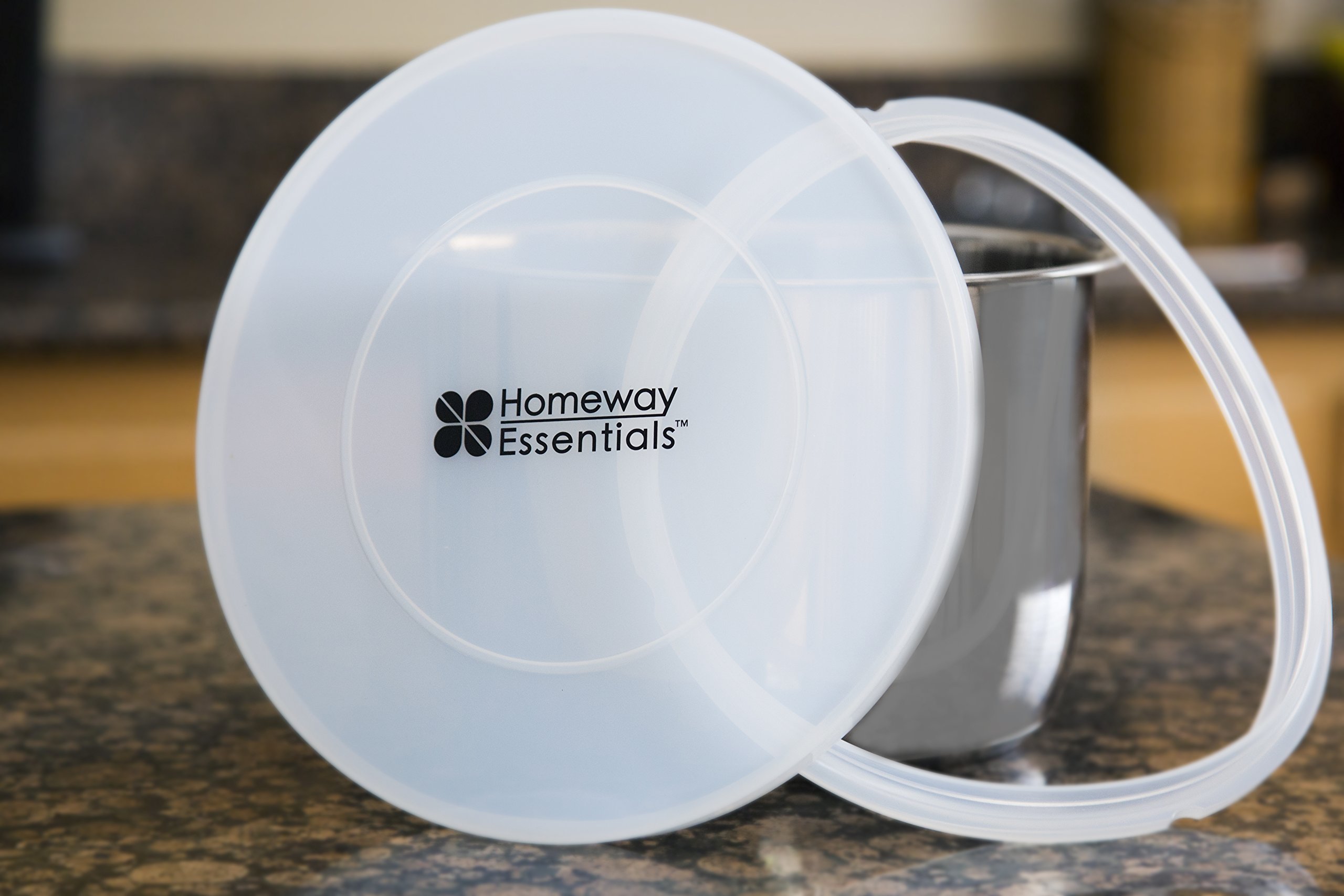 Homeway Essentials Instant Pot Lid and Sealing Ring - Ultimate Value Bundle - Best fitting Lid for InstaPot - [fits 6 Qt only]