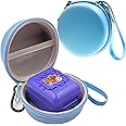 LeoTube Hard Carrying EVA Case Compatible with Bitzee Digital Pet Interactive Virtual Toy, Storage Travel Holder for Bitzee Virtual Electronic Pets and Accessories (Case Only) (Blue)