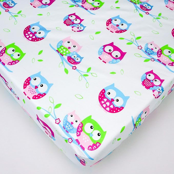 cotbed fitted sheets 140x70cm