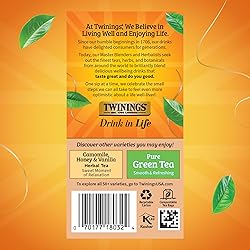Twinings Pure Rooibos Red Herbal Tea Individually