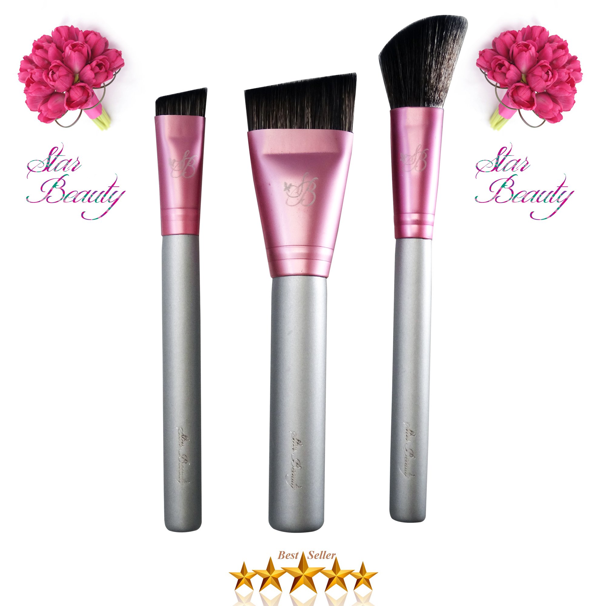 Eyebrow Brush Set Precision Angle Filling Small Brow