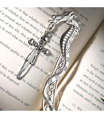 Luminous Bookmark Glow In The Dark Embossed Book Mark Fantasy