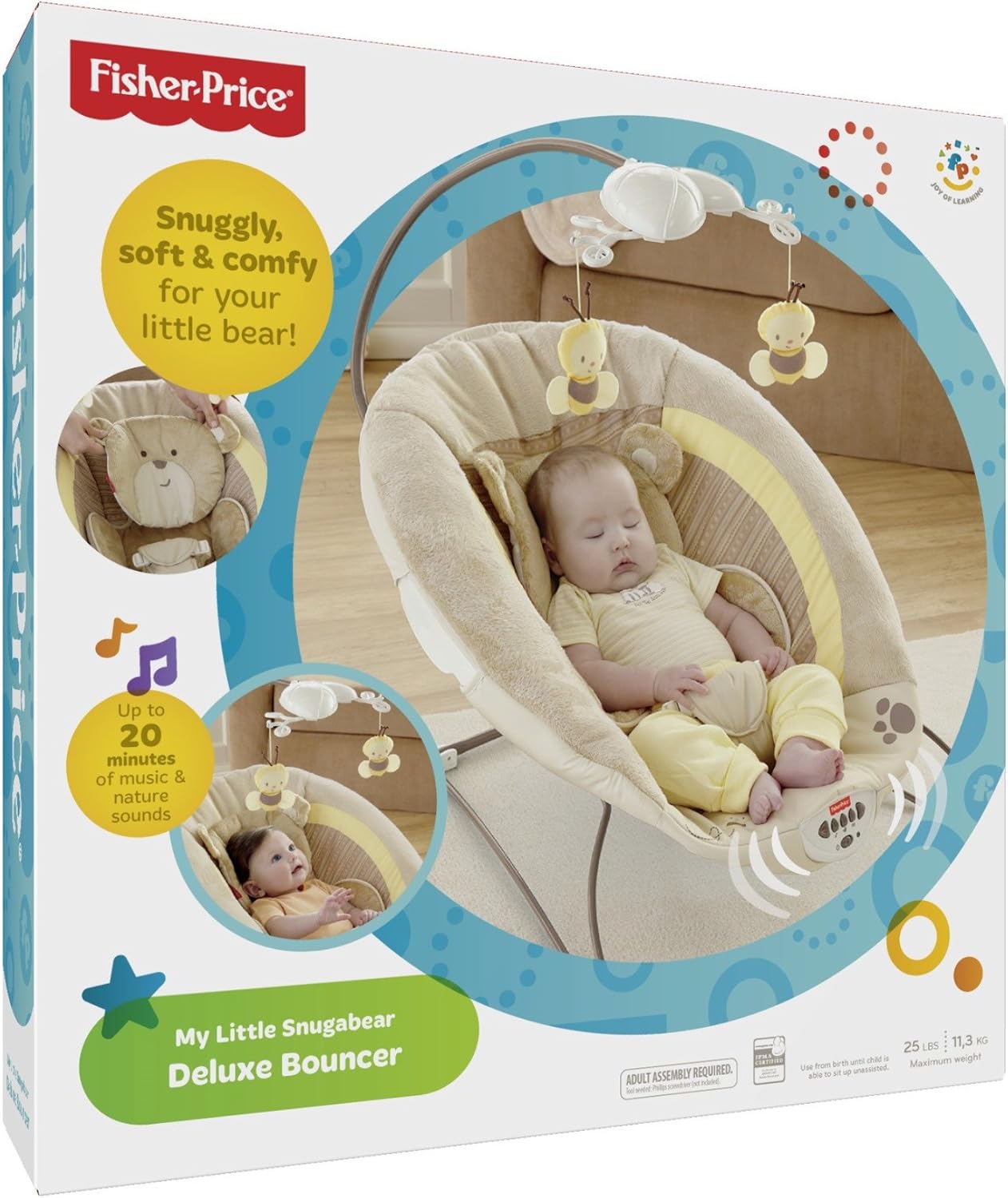 my little snugapuppy deluxe bouncer