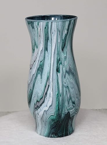 Amazon Com Handmade Hand Painted Glass Vase Home Decor Acrylic