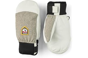 Hestra Army Leather Patrol Junior Mitt (Youth 4-13yrs) | Waterproof, Insulated Kids Mittens for Skiing, Snowboarding & Snow