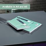 Cambridge Jotter A5 Notebook 8mm Lined 200 Pages Perforated Pack of 3 view 6