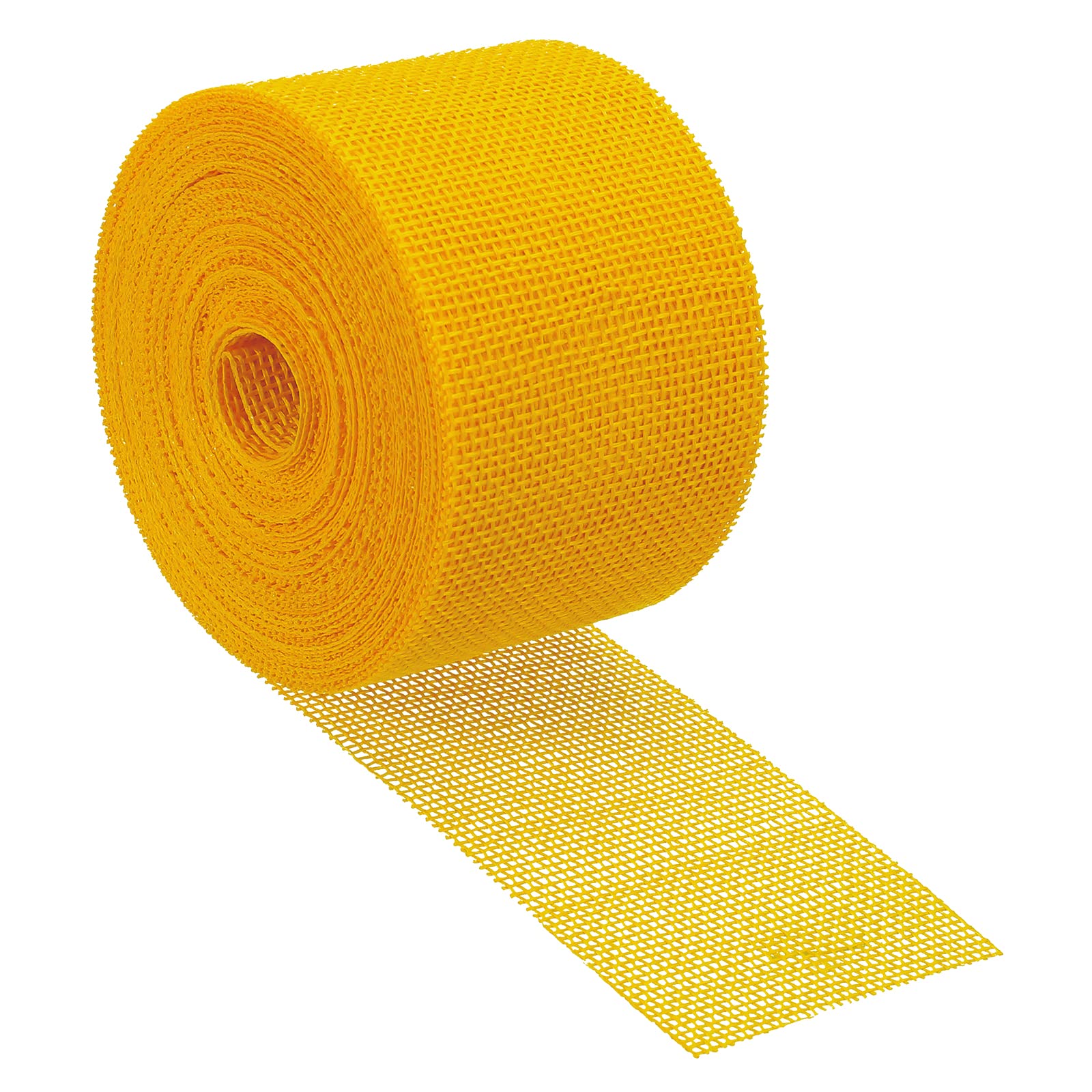 PATIKIL 2 Inch Wide 11 Yards Burlap Fabric Ribbon, Jute Crafts Roll Wrapping for Party Home DIY Wrapping Decoration Yellow