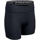 Champro Womens Match Compression Volleyball Shorts, 5" Inseam