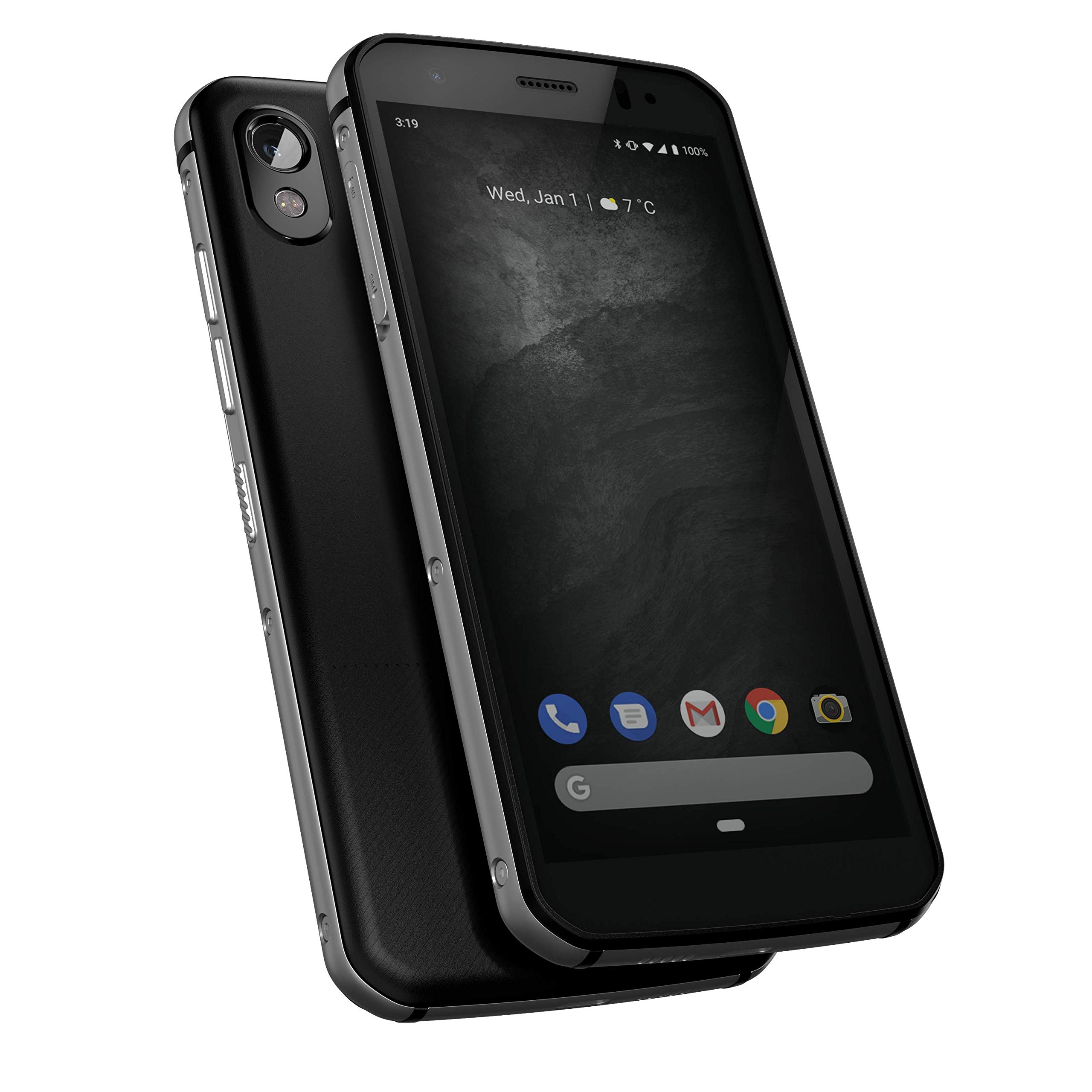 CAT phones S52 Rugged Smartphone. 64GB Unlocked Dual Sim with Android 9. 2 Year Warranty. UK Variant black/silver, a_NA