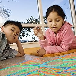 Boao 200 Pieces Pick up Sticks Game Toys with 2