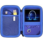 WAIYUCN Hard Carrying Case Compatible with RG40XX V/RG40XX/RG34XX/R36MAX Handheld Retro Game Consoles Case (blue)