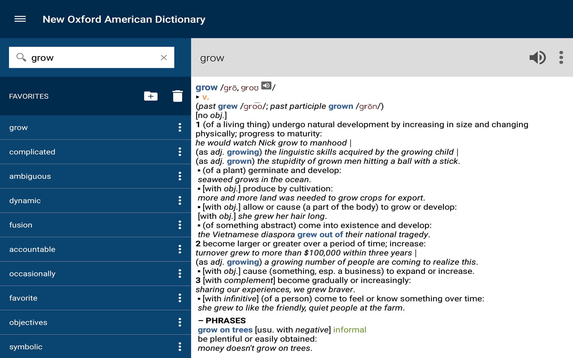 New Oxford American Dictionary with Audio Apps & Games