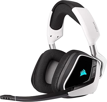 Amazon Co Jp Corsair コルセア Void Rgb Elite Wireless White ワイヤレスゲーミングヘッドセット Ca Ap Sp878 パソコン 周辺機器