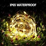 Dalugo Fairy Lights Battery Operated 2m 20 LED Copper Wire Warm White view 4