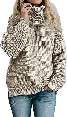 oversized turtleneck sweatshirt