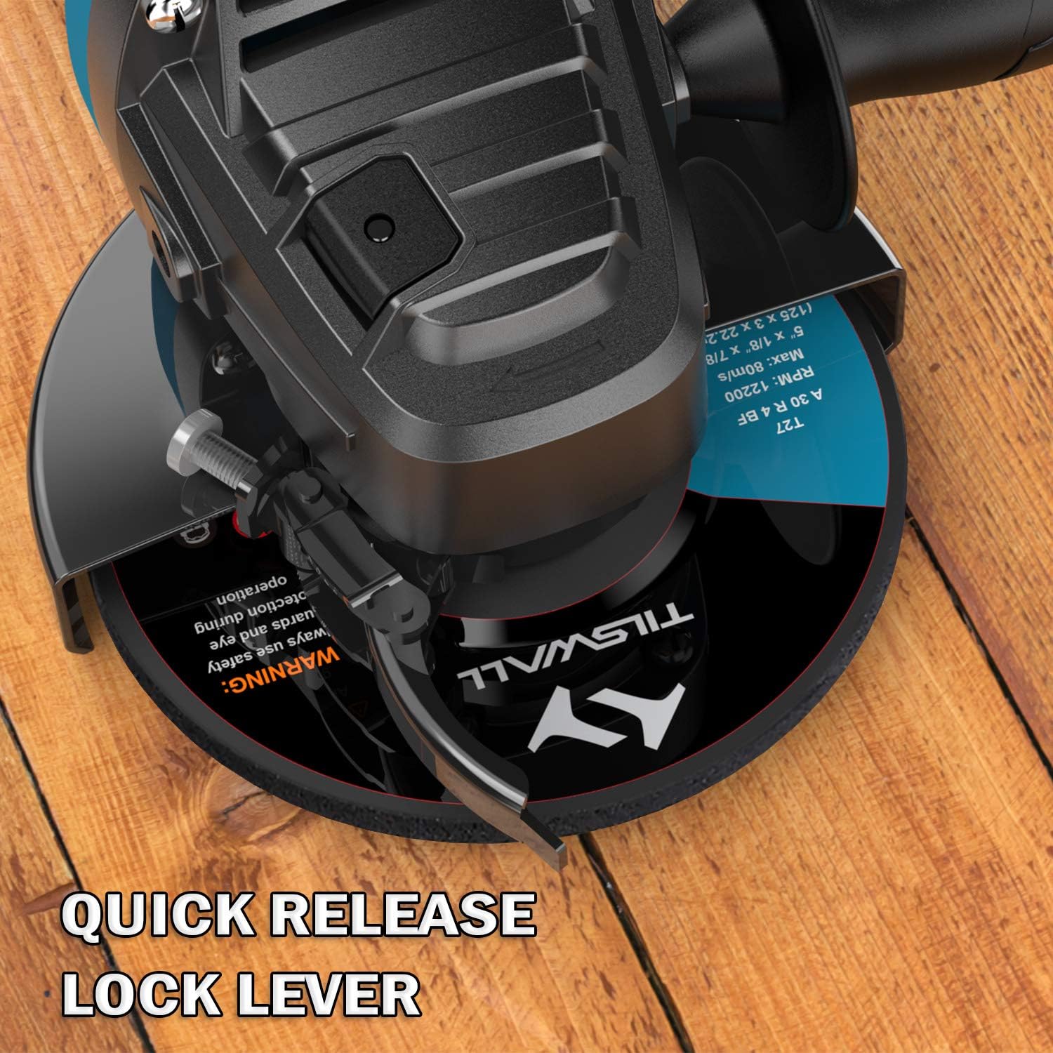 Professional Angle Grinder Cutting Grinding Polishing 12000RPM 115mm Discs Tool