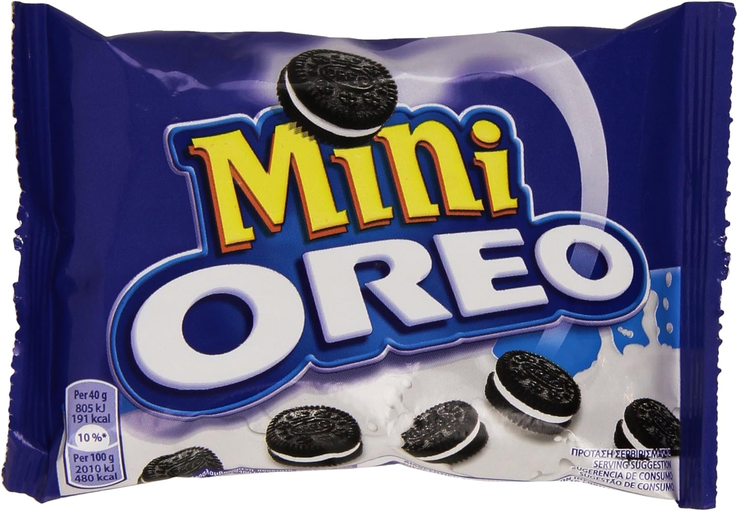 Oreo mini galletas relleno de chocolate(40 g): Amazon.es: Alimentación y bebidas
