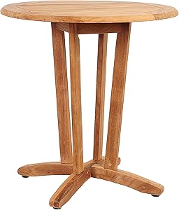 Amazonia Teak Victor Bistro Teak Round Table