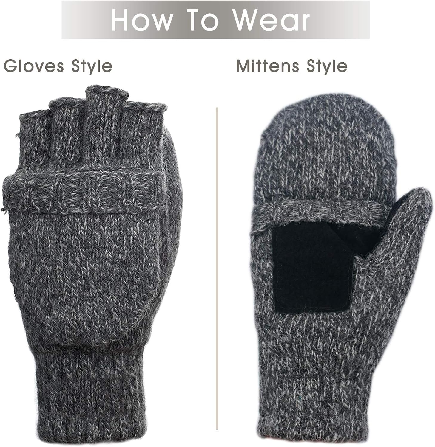 Metog Suede Thinsulate Thermal Insulation Mittens, Gloves at  Men’s Clothing store
