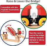 BRIO World Lifting Bridge Wooden Train Set Add On 66.5 x 10.2 x 15.1 cm view 5