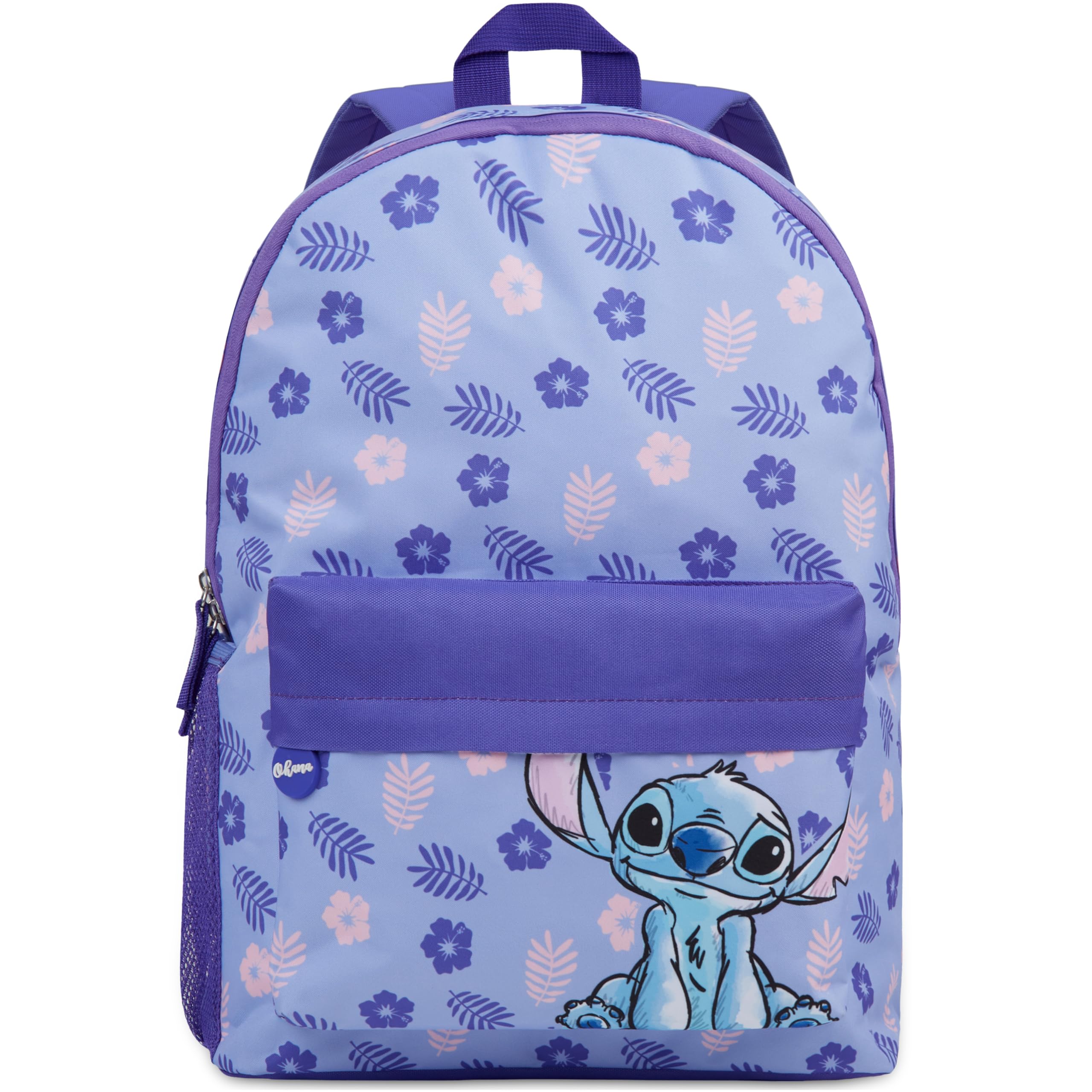 Disney Stitch Backpack for Girls Teens Rucksack School Bag for Primary Secondary Sports Travel PE Kit Daypack School Supplies Stitch Gifts for Girls (Purple)