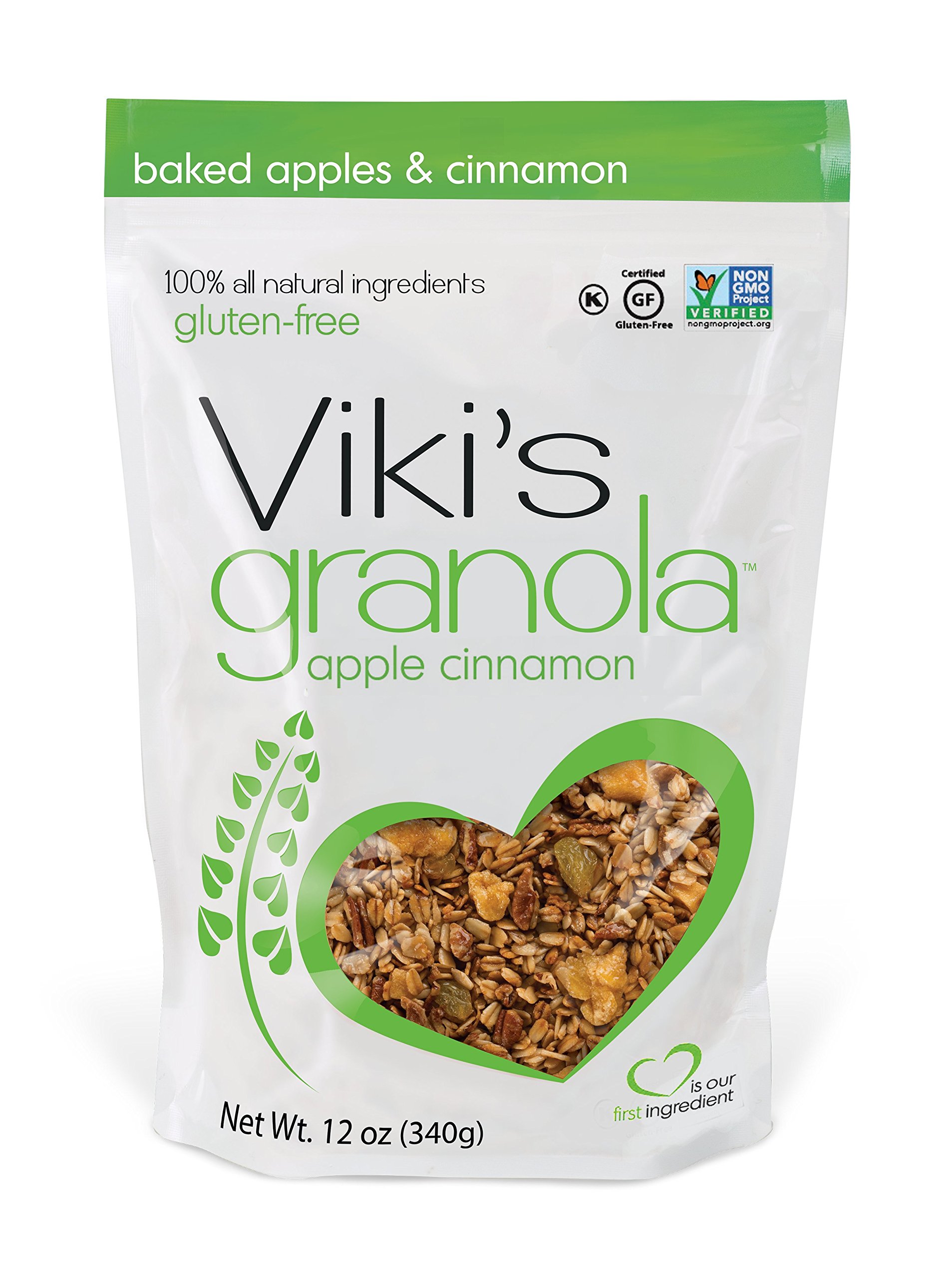Viki's Granola Original, Gluten Free, NonGMO, 12ounce bag