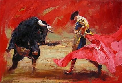 Easy ArtWorld's Painting by Number | Paint by Number Kits | Beautiful DIY  Artwork Painting Kit | Painting with a Twist | Painting for All Ages  (Matador, Wooden Frame): Amazon.in: Home & Kitchen