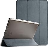 ProCase iPad 10.2 Gen Case 9th 8th 7th Slim Translucent Back Matte Grey