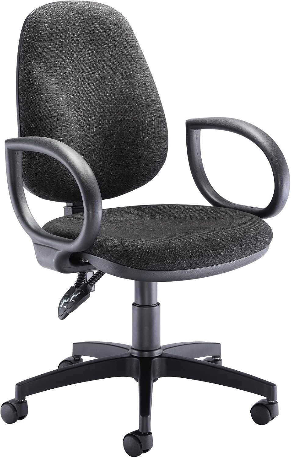 Office Hippo Mid Back Desk Chair, Ergonomic Home & Office Chair With Height Adjustable Seat