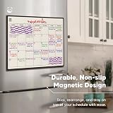 Smart Panda Magnetic Fridge Whiteboard Calendar Monthly Planner with 4 Colour view 5
