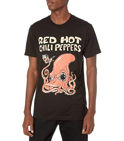 Amazon.com: Official Red Hot Chili Peppers Distressed Outlined