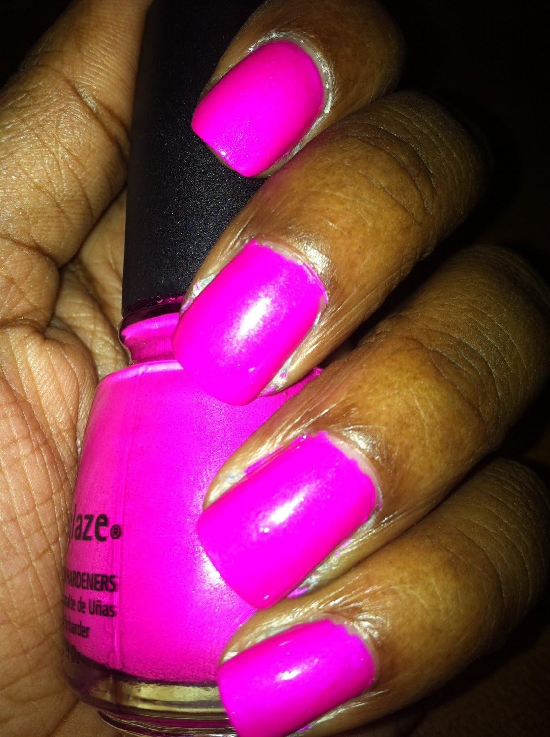 China Glaze Nail Polish - Purple Panic (Neon) 14ml